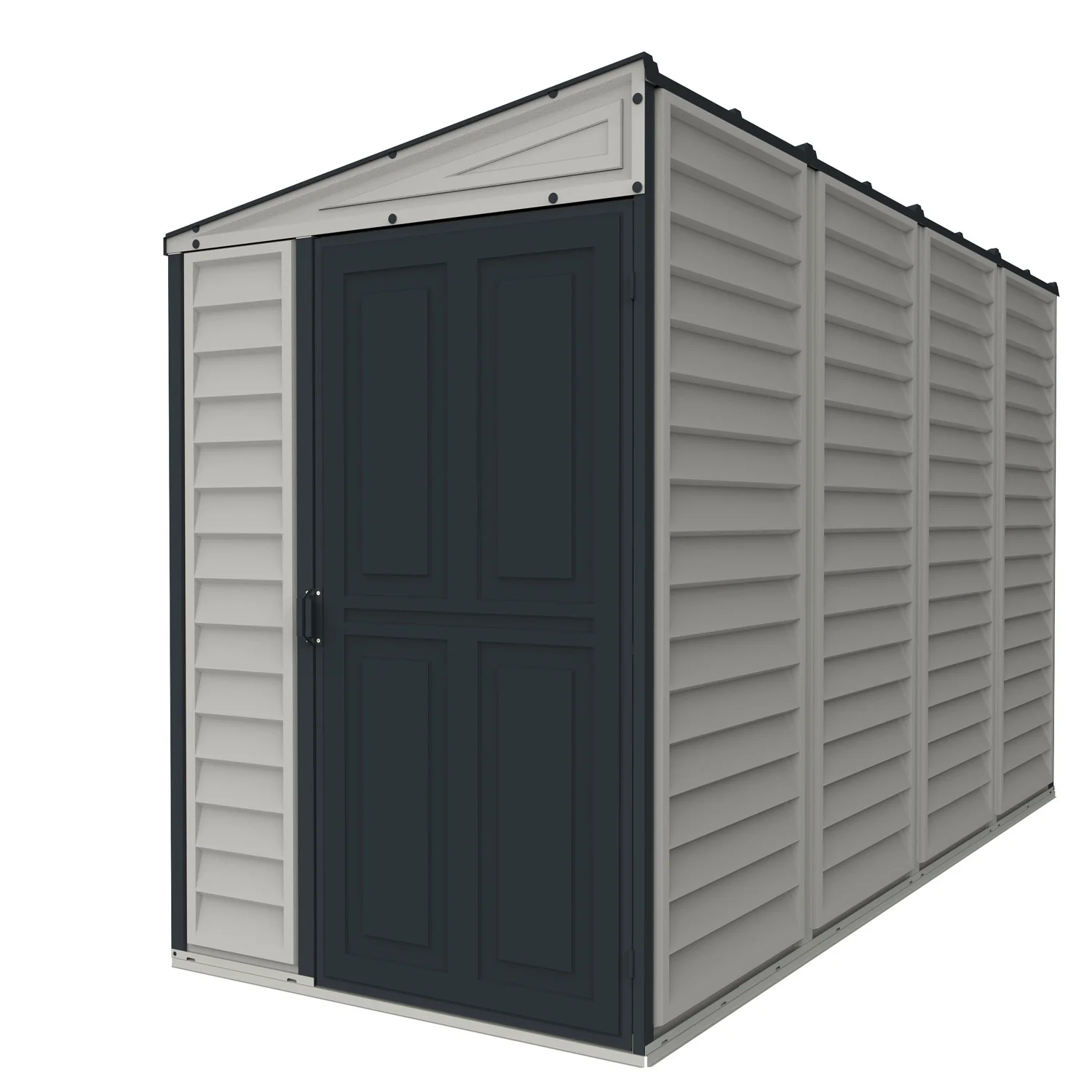 DuraMax | 4 ft Wide SideMate Vinyl Plastic Storage Shed with Foundation - Image 44