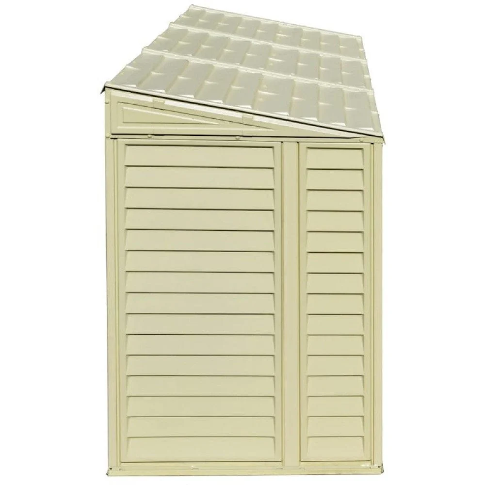 DuraMax | 4 ft Wide SideMate Vinyl Plastic Storage Shed with Foundation - Image 6