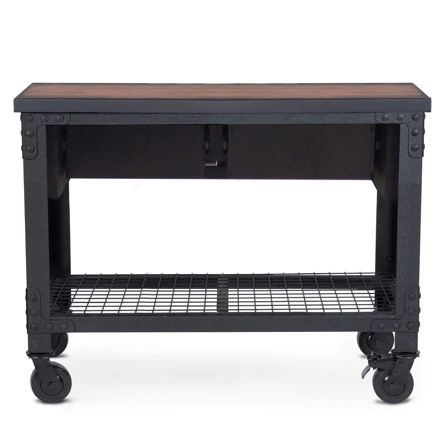 DuraMax | 48 In x 24 In. 2 Drawer Rolling Industrial Workbench With Wood Top - Image 7