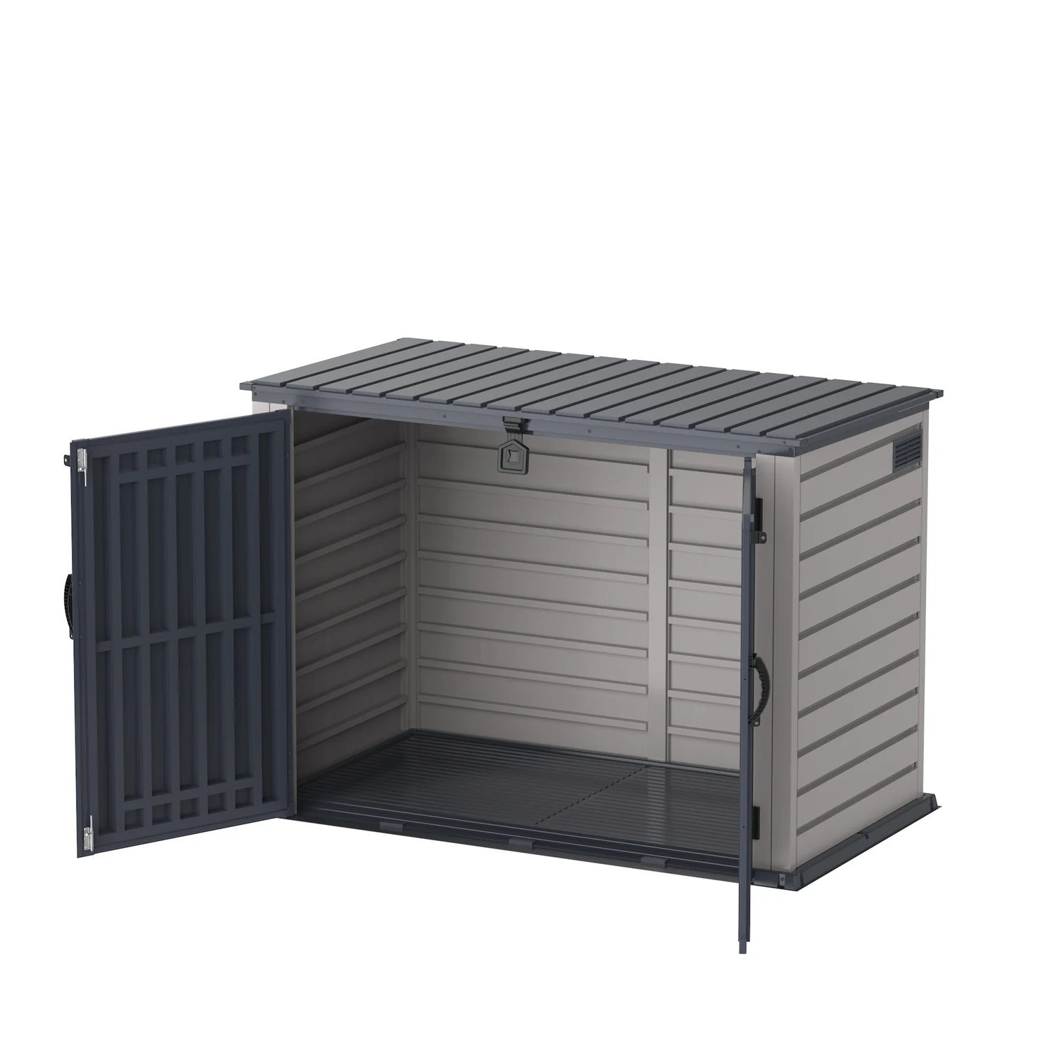 DuraMax | 6.3x3.5 ft Plastic MultiStore Outdoor Horizontal Storage Shed - 2100L - Image 2