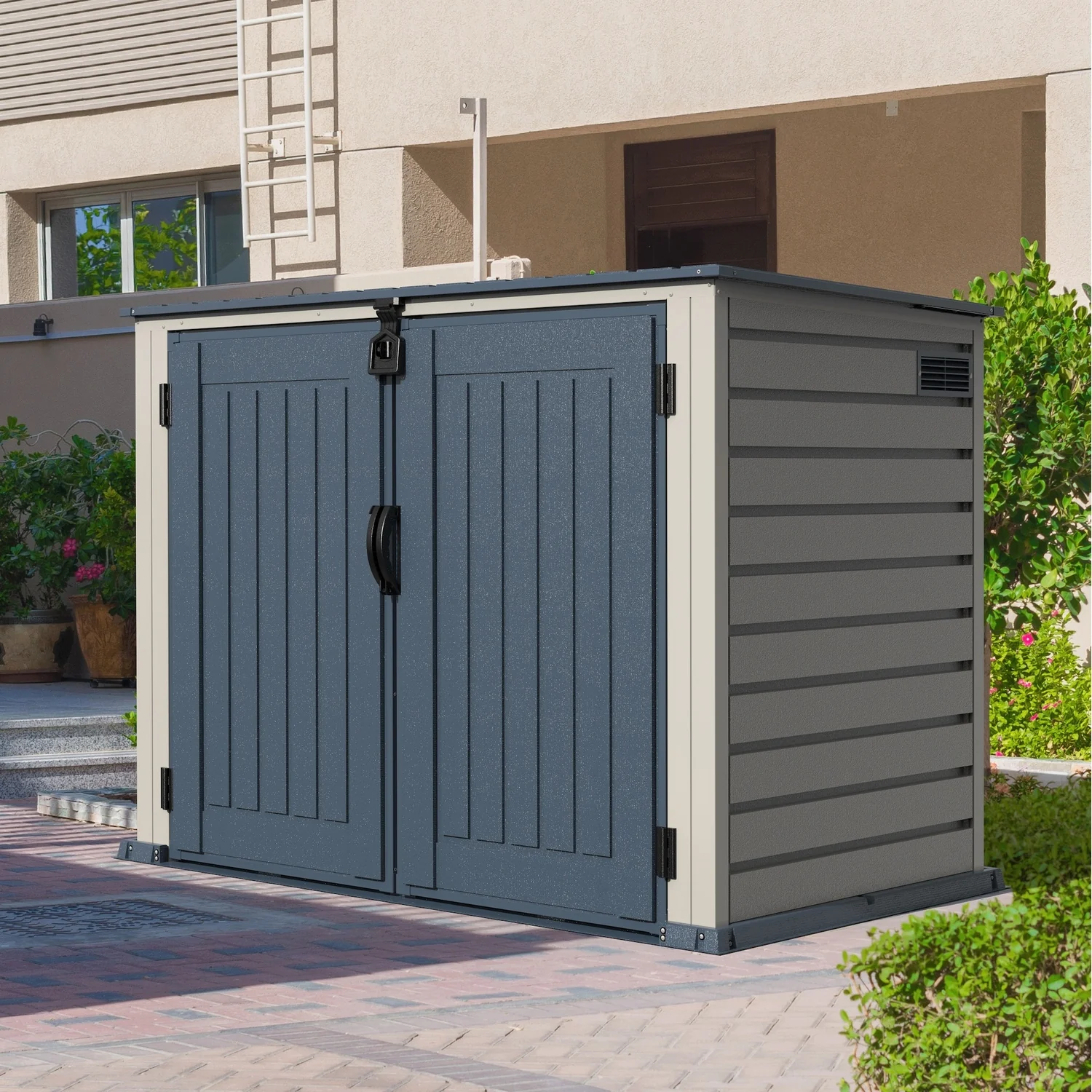DuraMax | 6.3x3.5 ft Plastic MultiStore Outdoor Horizontal Storage Shed - 2100L - Image 21
