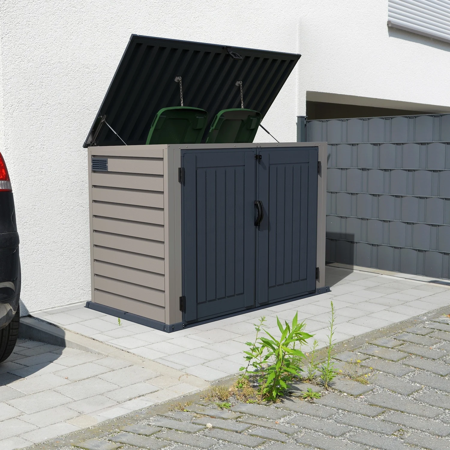 DuraMax | 6.3x3.5 ft Plastic MultiStore Outdoor Horizontal Storage Shed - 2100L - Image 28