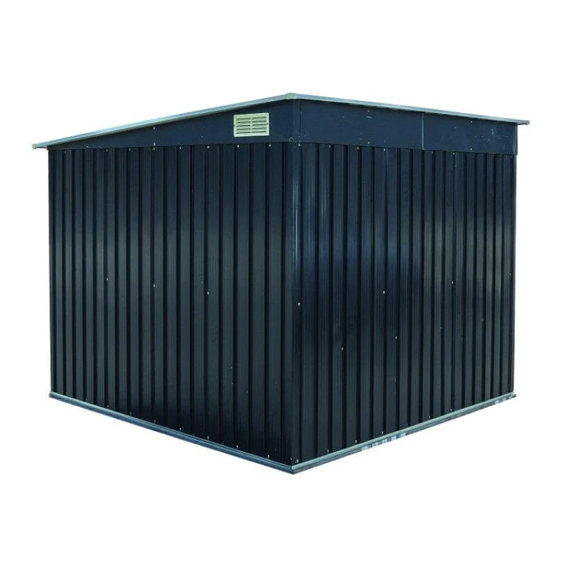 DuraMax | 6x6 ft Galvanized Steel Bicycle Storage Shed with Floor - Image 4