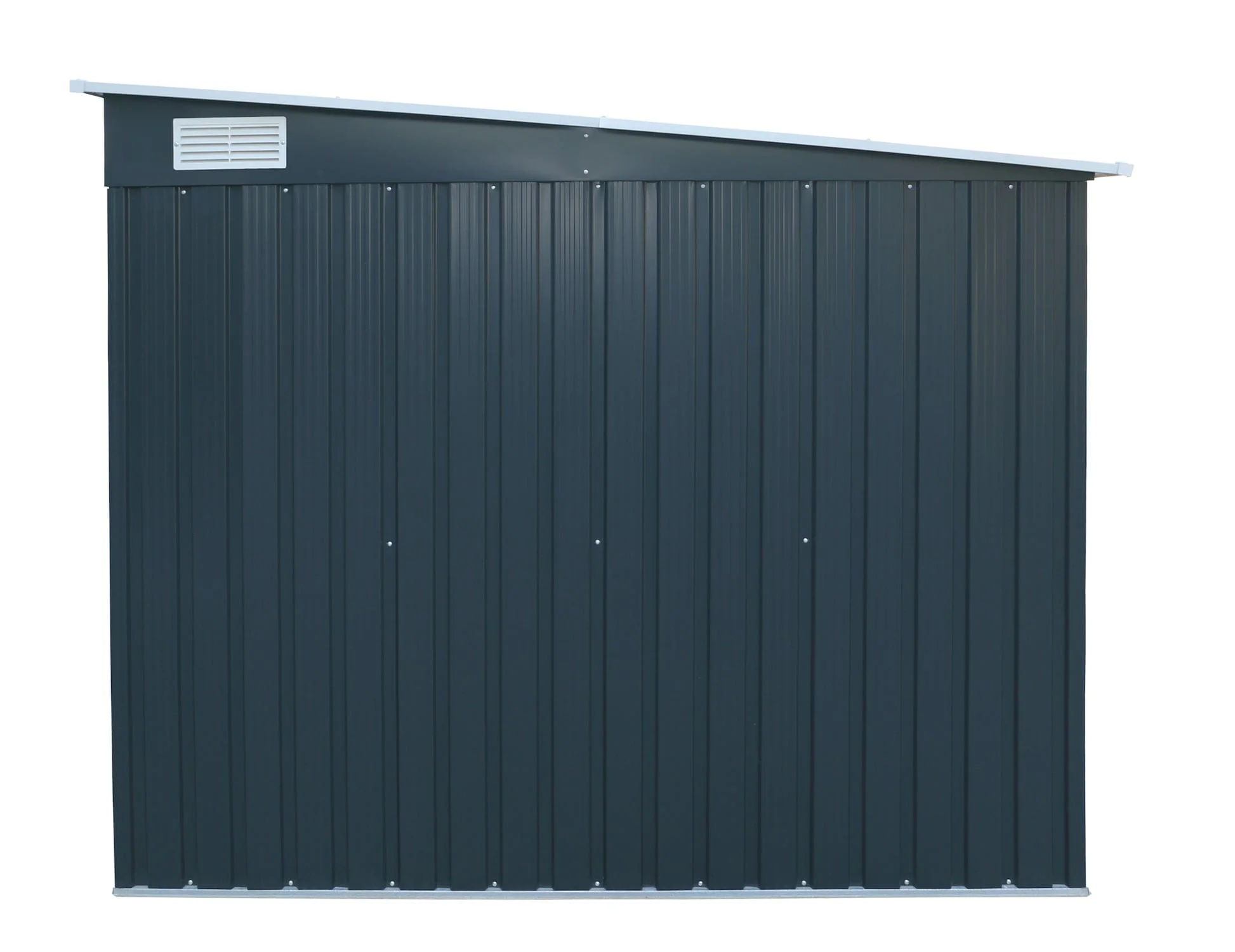 DuraMax | 6x6 ft Galvanized Steel Bicycle Storage Shed with Floor - Image 7