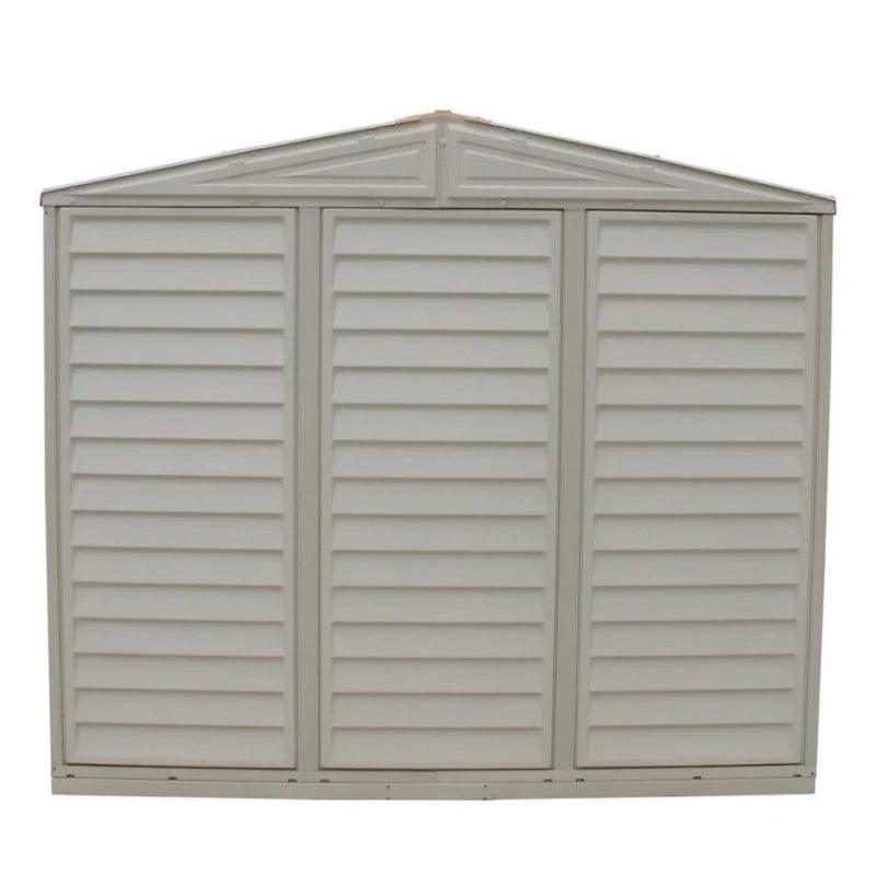 DuraMax | 8x8x6 ft DuraMate Vinyl Plastic Storage Shed with Foundation - Image 3
