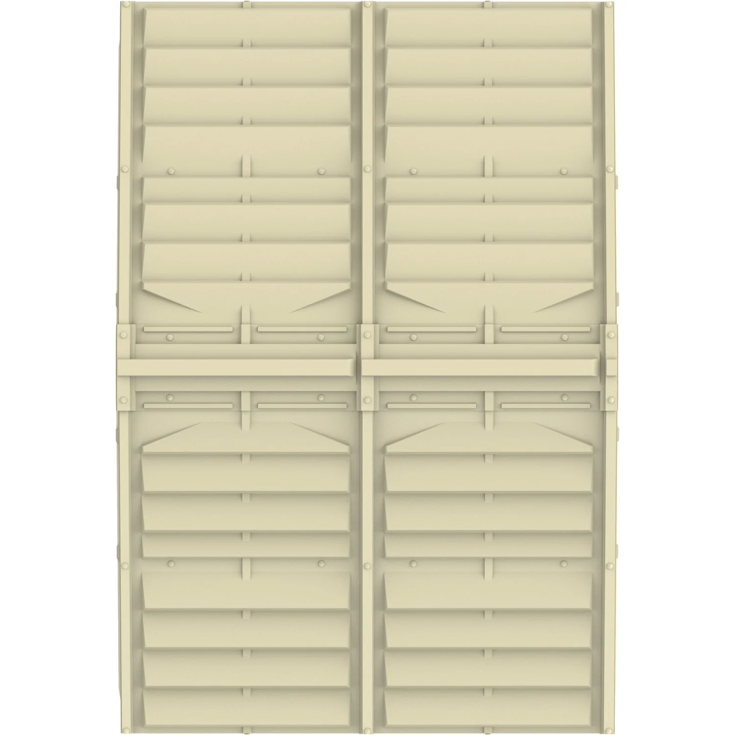 DuraMax | 8x8x6 ft DuraMate Vinyl Plastic Storage Shed with Foundation - Image 9