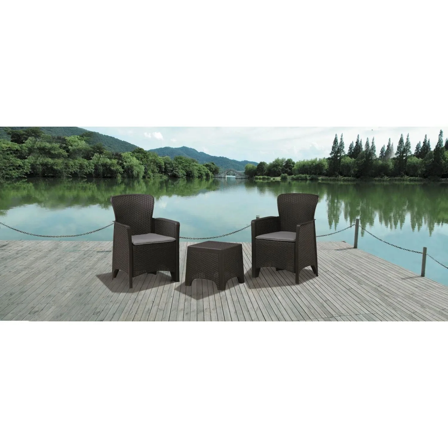 DuraMax | Cedarrattan Patio Duo Set - Image 2
