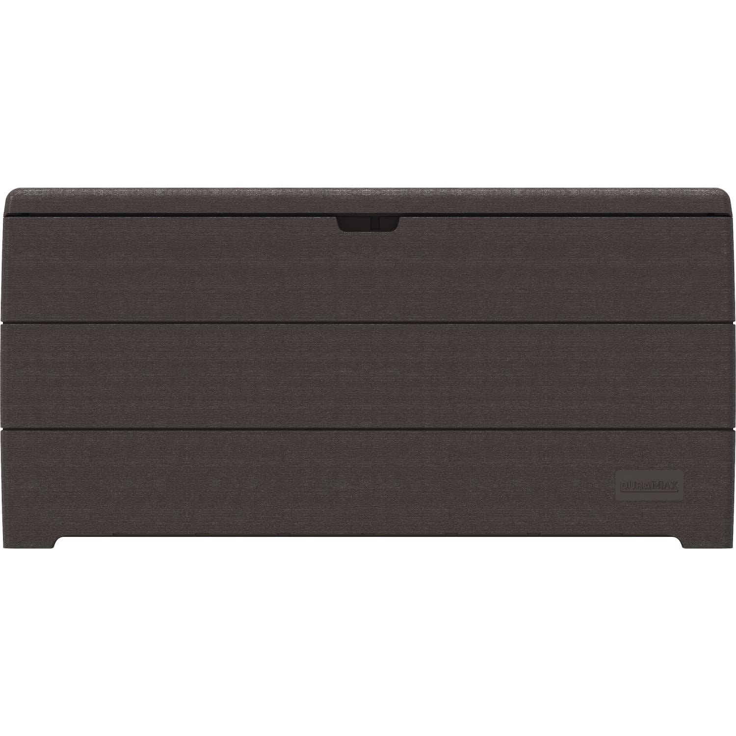 DuraMax | Deck Box Cedar Grain 110 Gallon Brown - Image 3