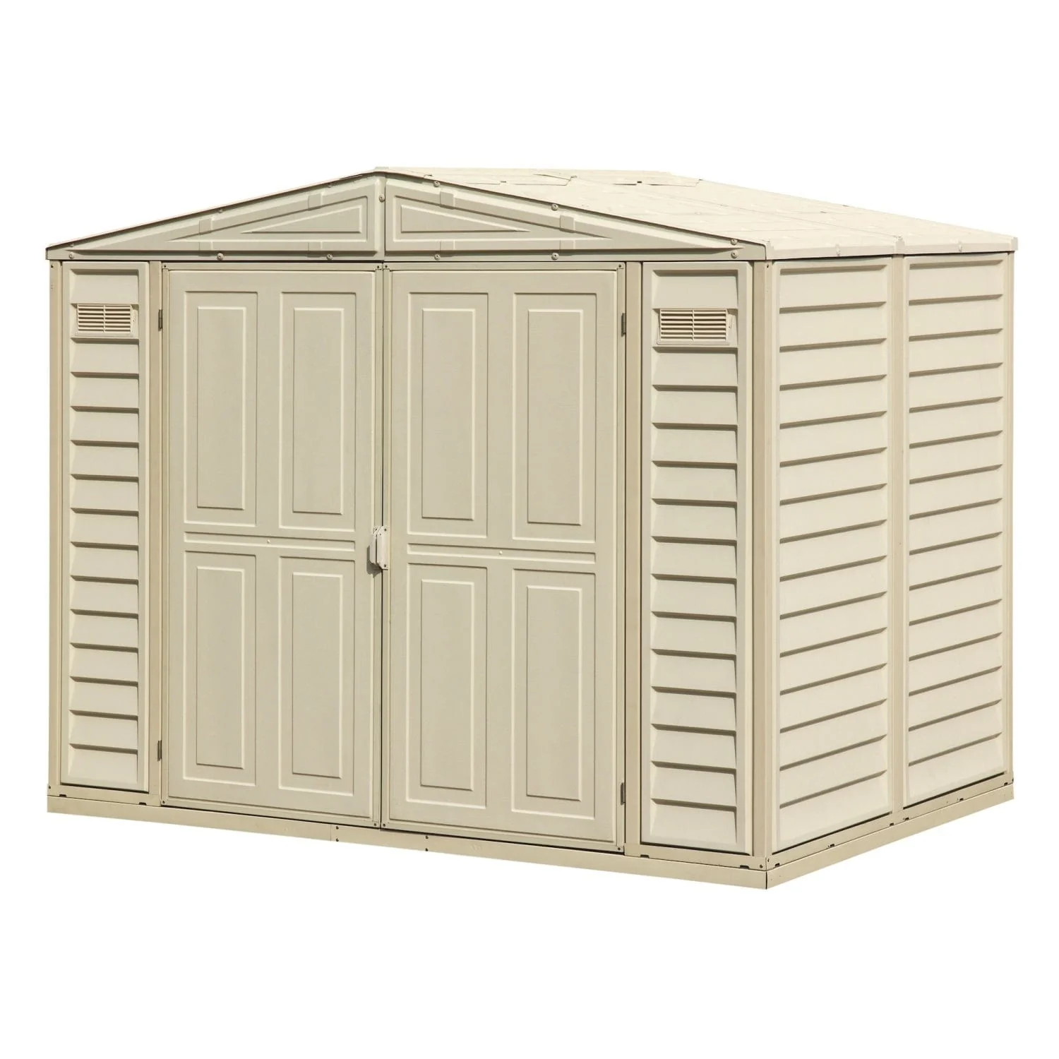 DuraMax | DuraMate 8x5.5x6 ft Vinyl Plastic Storage Shed with Foundation - Image 4