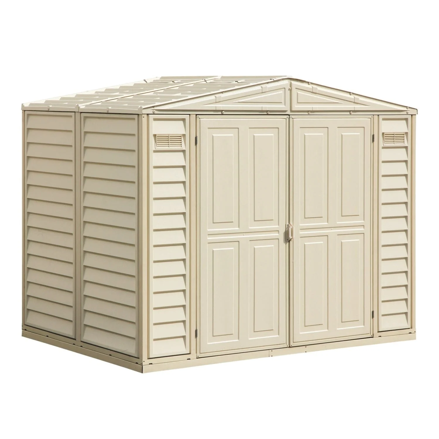 DuraMax | DuraMate 8x5.5x6 ft Vinyl Plastic Storage Shed with Foundation - Image 5