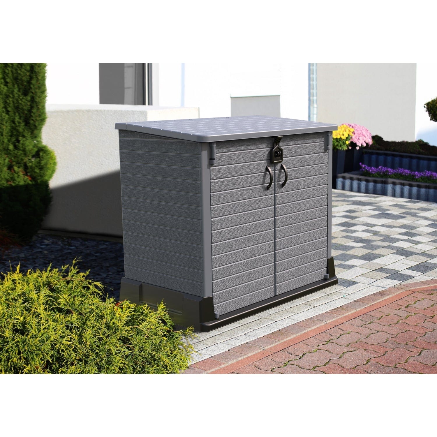 DuraMax | 4.3x2.4 ft Heavy Plastic StoreAway Multipurpose Horizontal Shed - 850L - Image 14