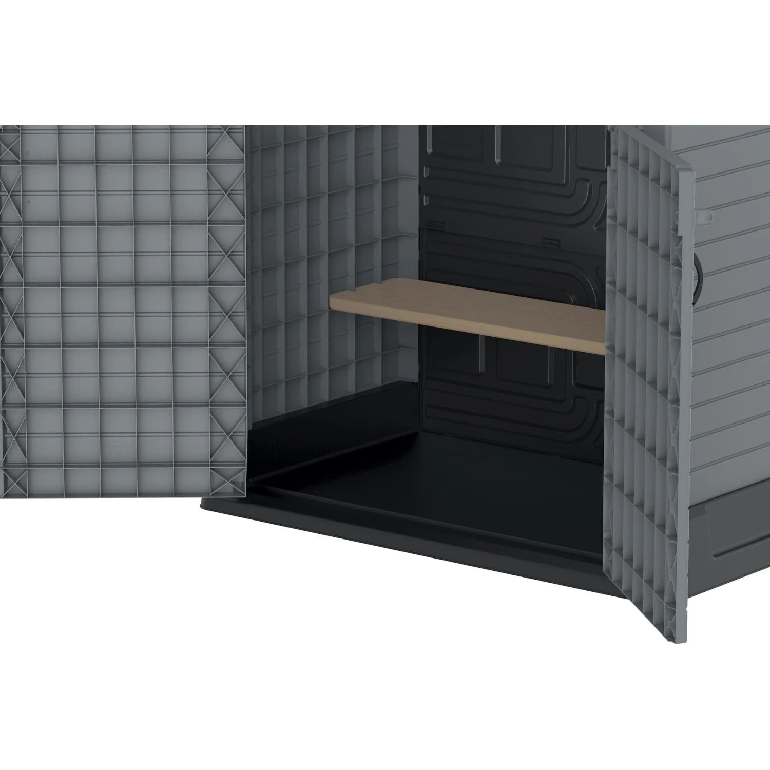 DuraMax | 4.3x2.4 ft Heavy Plastic StoreAway Multipurpose Horizontal Shed - 850L - Image 8