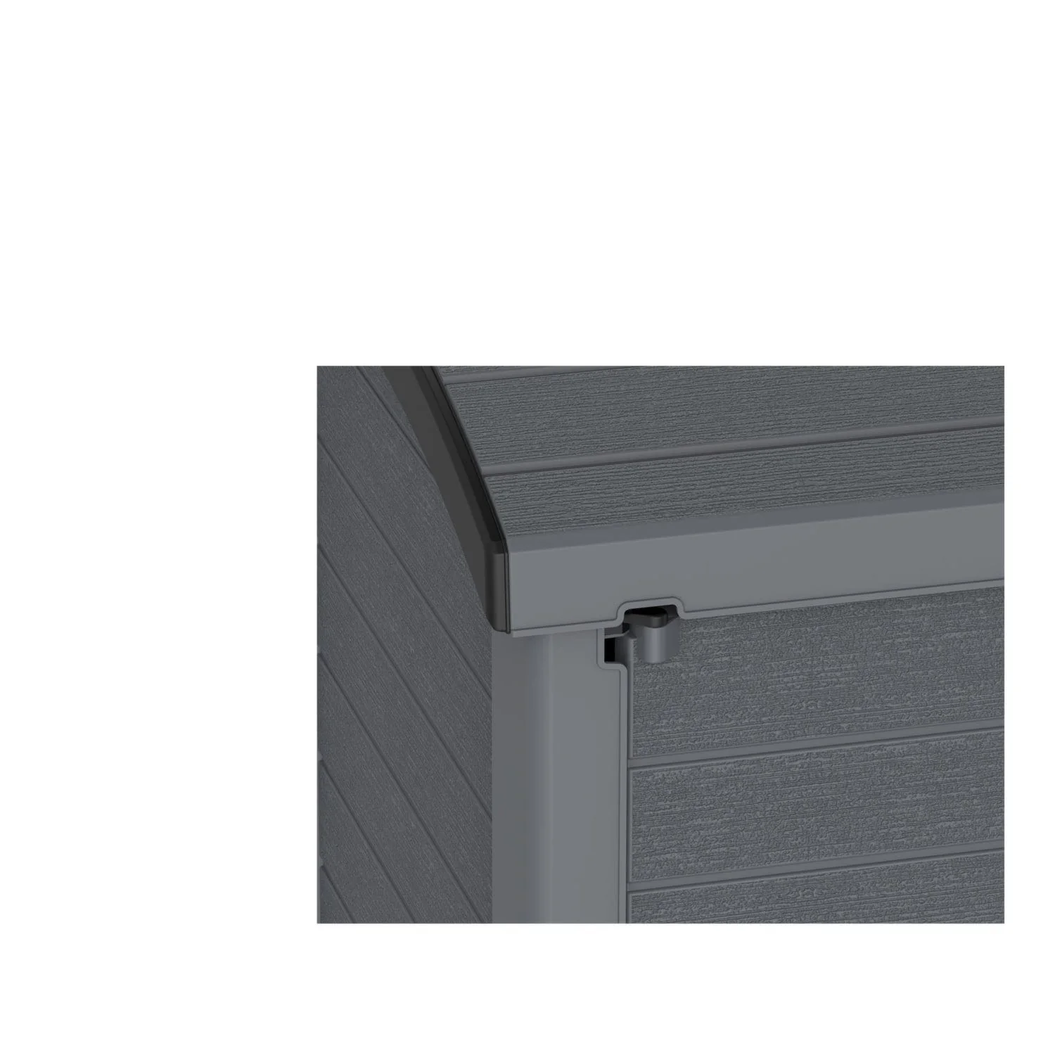 DuraMax | 4.5x2.8 ft Heavy Plastic StoreAway Multipurpose Horizontal Shed with Arc Lid - 1200L - Image 14