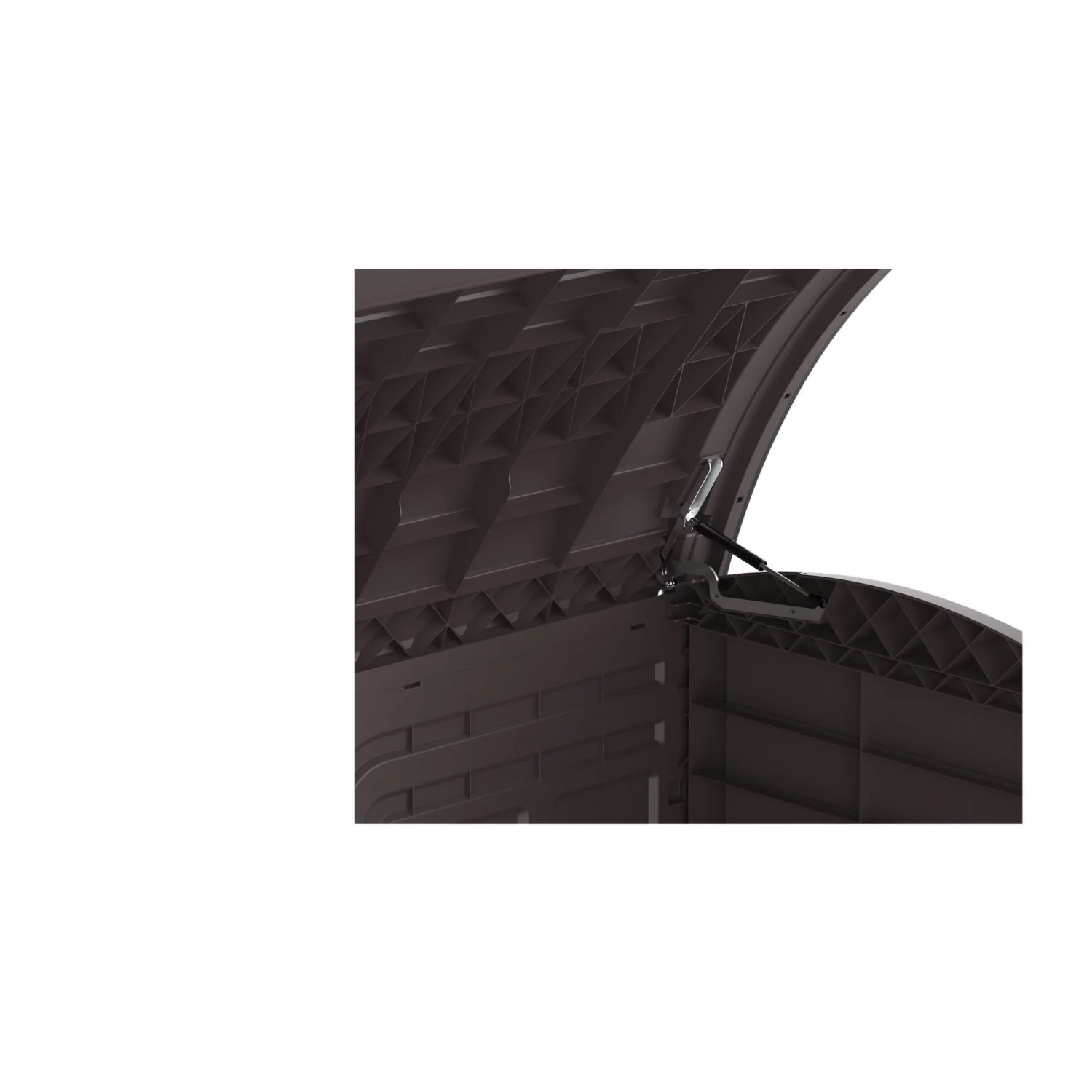 DuraMax | 4.5x2.8 ft Heavy Plastic StoreAway Multipurpose Horizontal Shed with Arc Lid - 1200L - Image 7