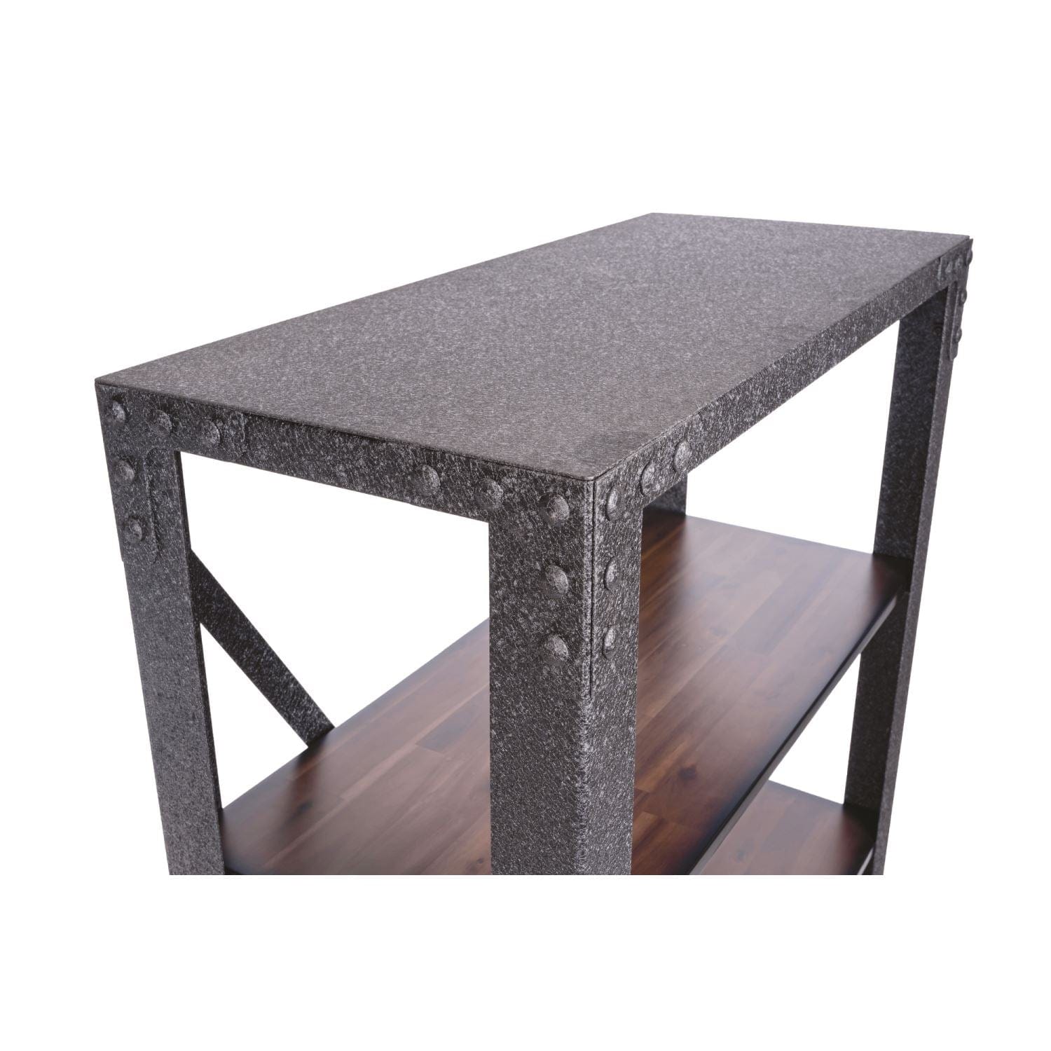DuraMax | Industrial Metal and Wood Storage Bookcase - Image 7