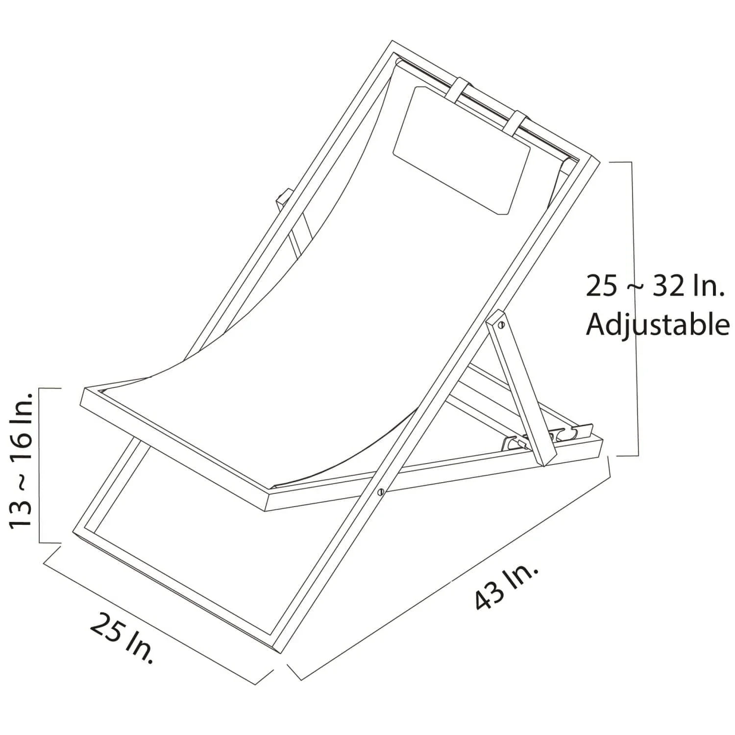 DuraMax | Newport Lounger White - Image 11