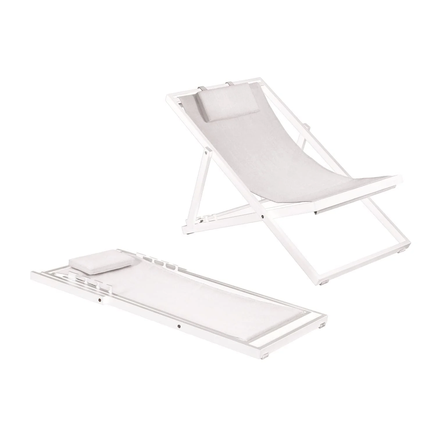 DuraMax | Newport Lounger White - Image 12