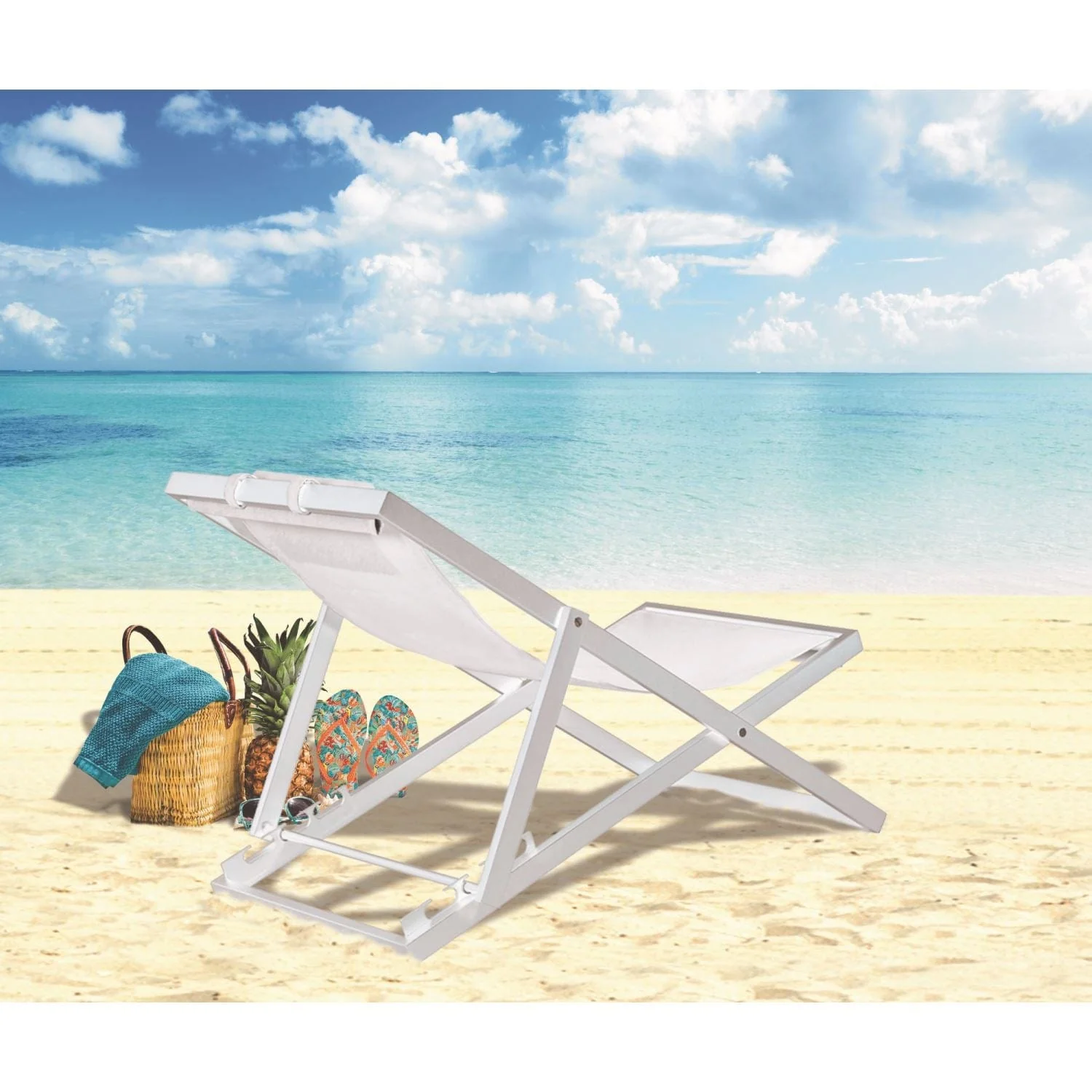DuraMax | Newport Lounger White - Image 4