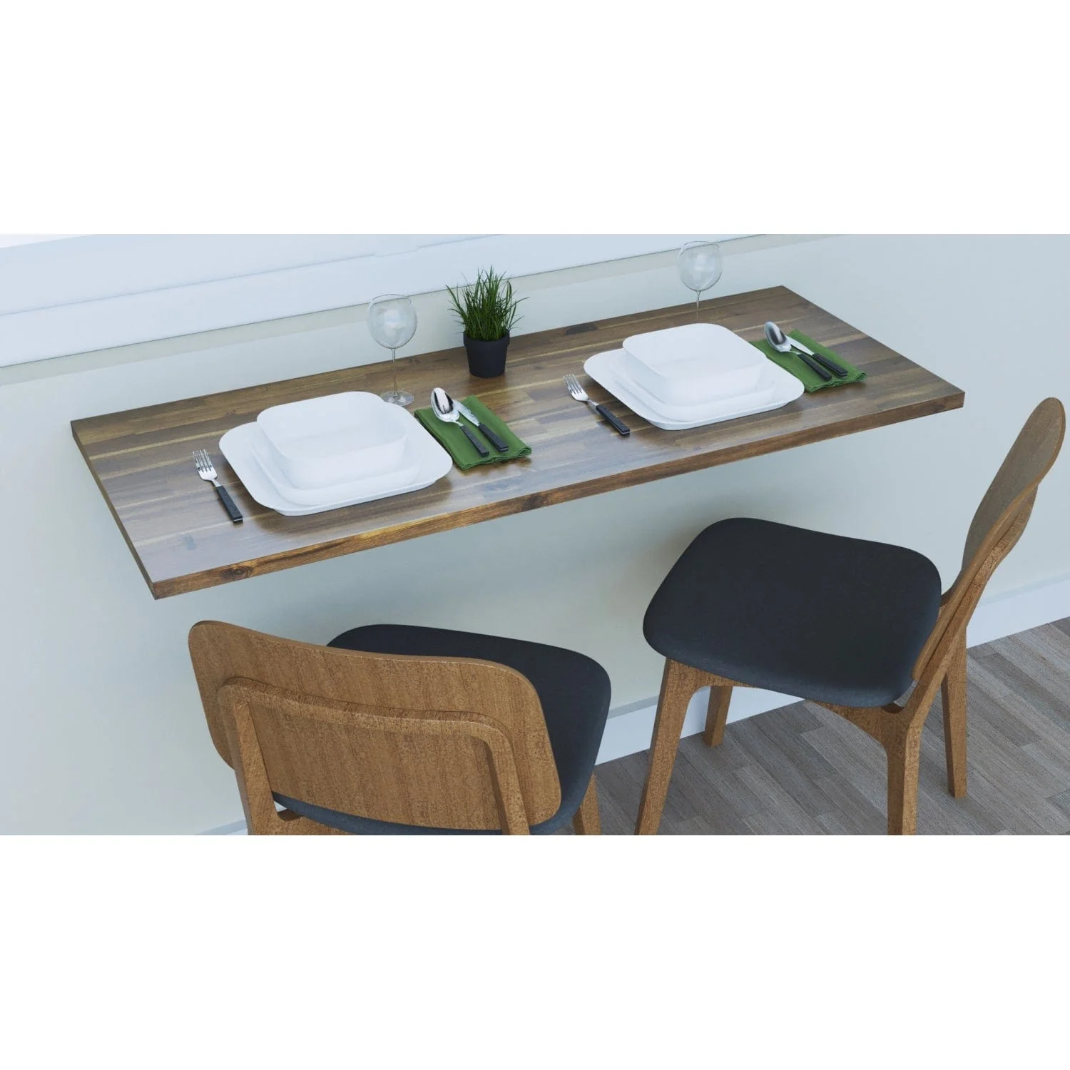 DuraMax | Spence 48" Wall Mounted Folding Table - Image 2