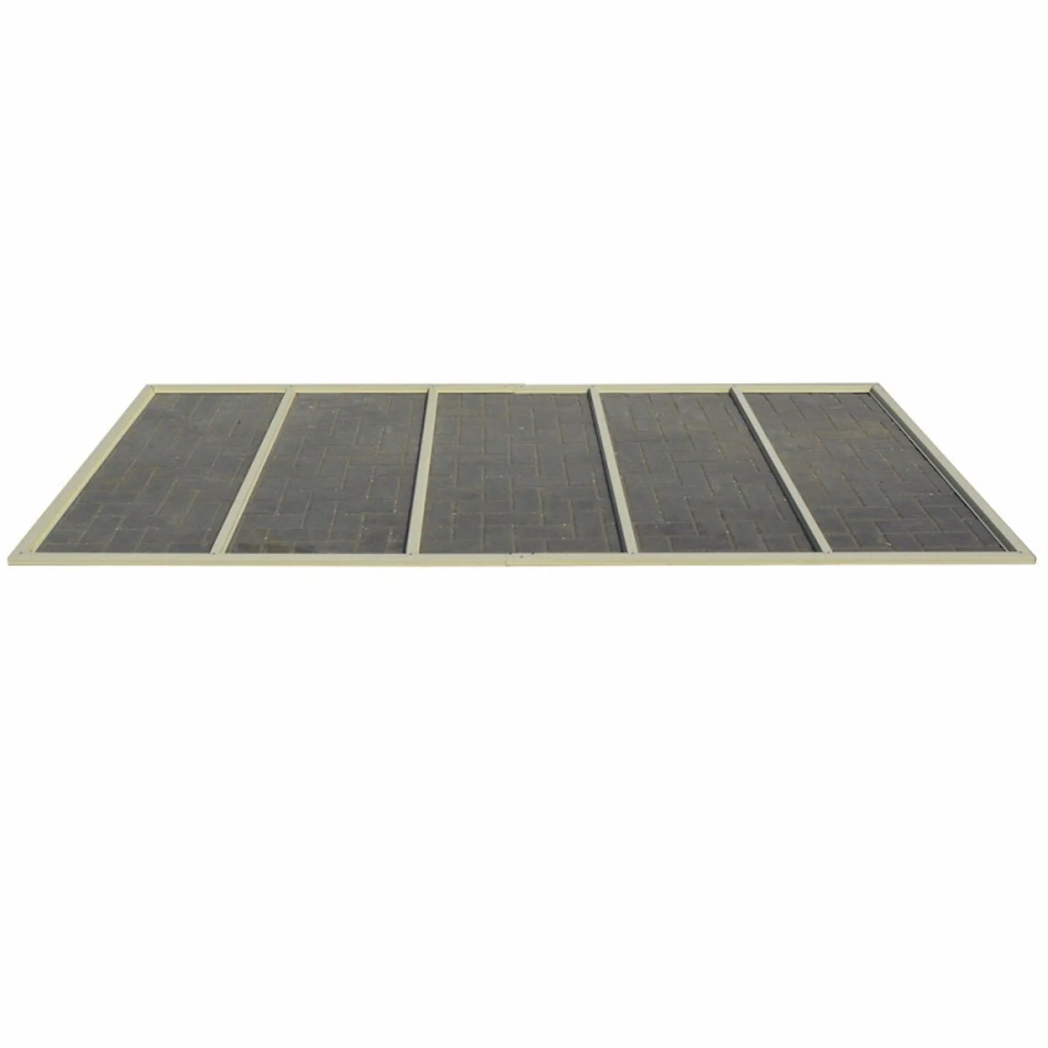 DuraMax | Woodbridge 10.5x5x7 Ft Vinyl Plastic Storage Shed with Foundation Frame - Image 11