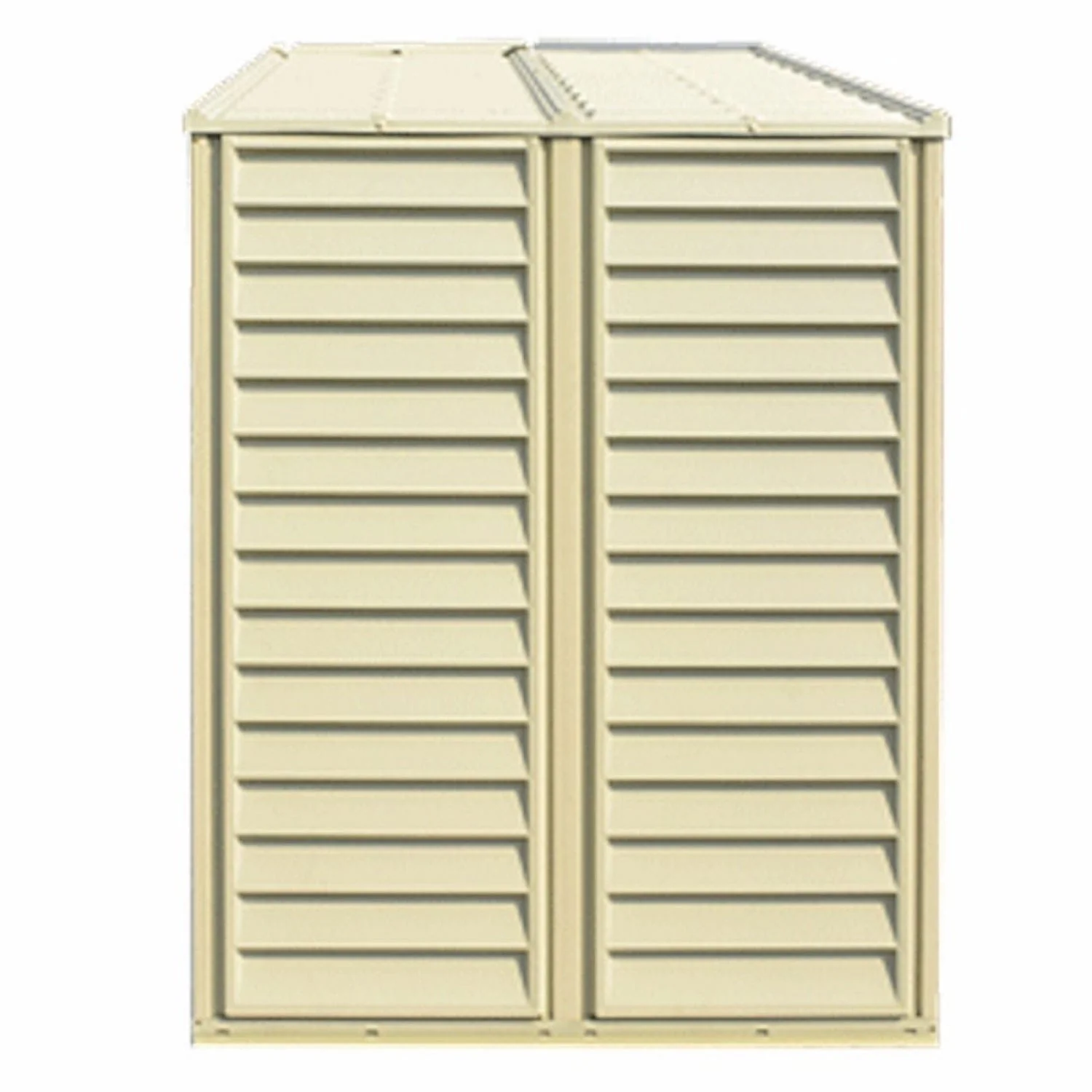 DuraMax | Woodbridge 10.5x5x7 Ft Vinyl Plastic Storage Shed with Foundation Frame - Image 8