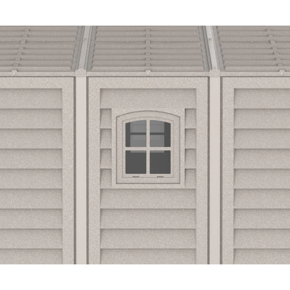DuraMax | Woodbridge 10 ft 6 in Wide Vinyl Plastic Standalone Garage or Storage Building With Foundation Kit - Image 13