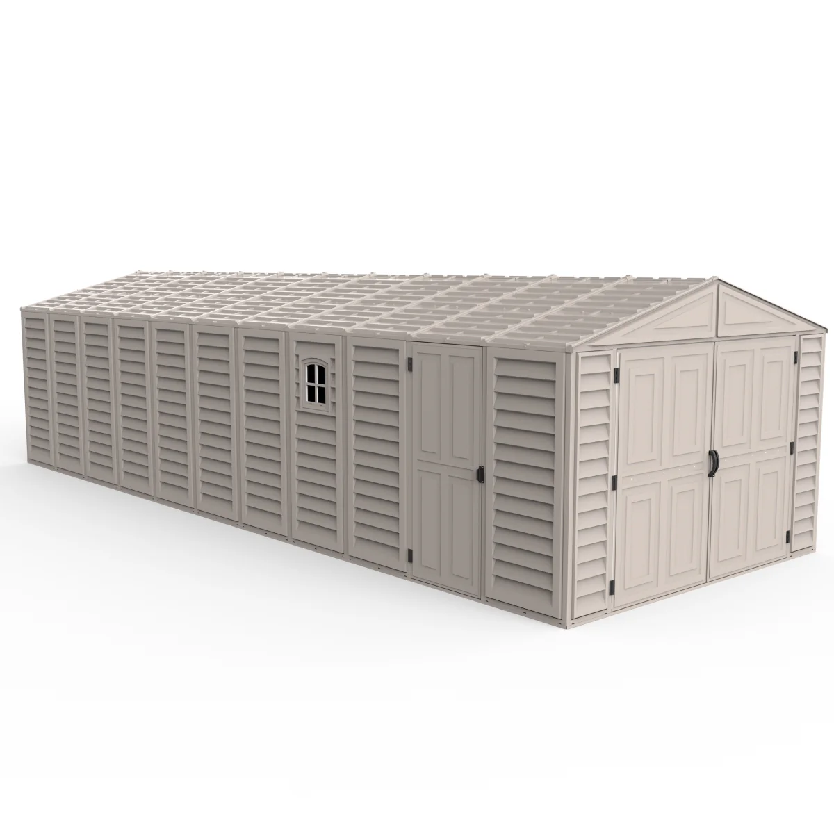 DuraMax | Woodbridge 10 ft 6 in Wide Vinyl Plastic Standalone Garage or Storage Building With Foundation Kit - Image 21