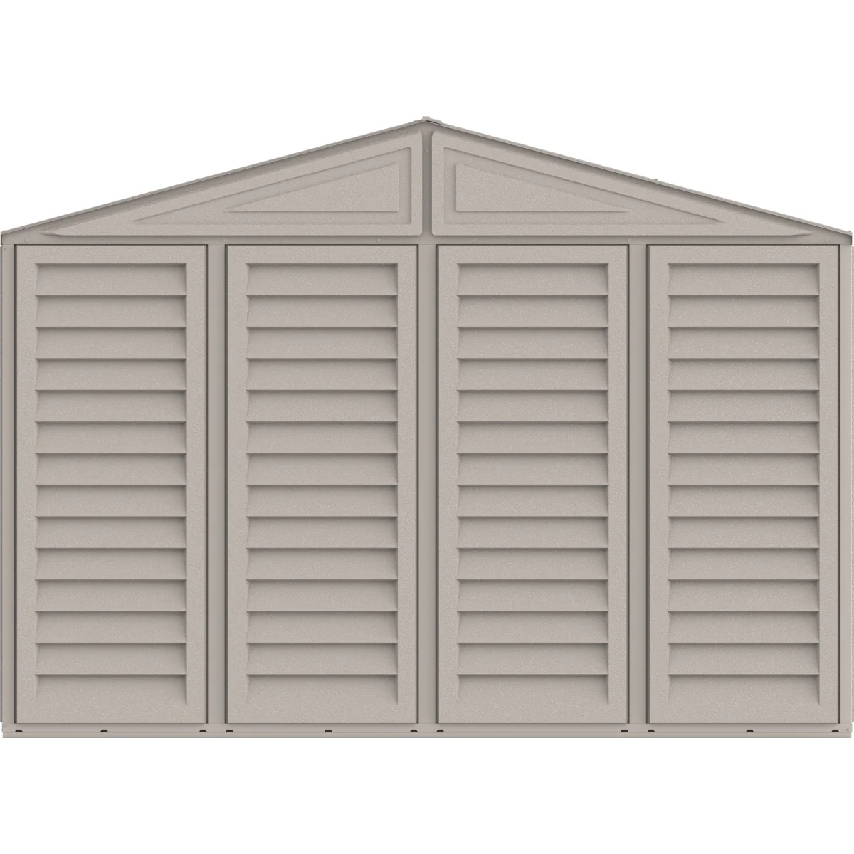 DuraMax | Woodbridge 10 ft 6 in Wide Vinyl Plastic Standalone Garage or Storage Building With Foundation Kit - Image 3