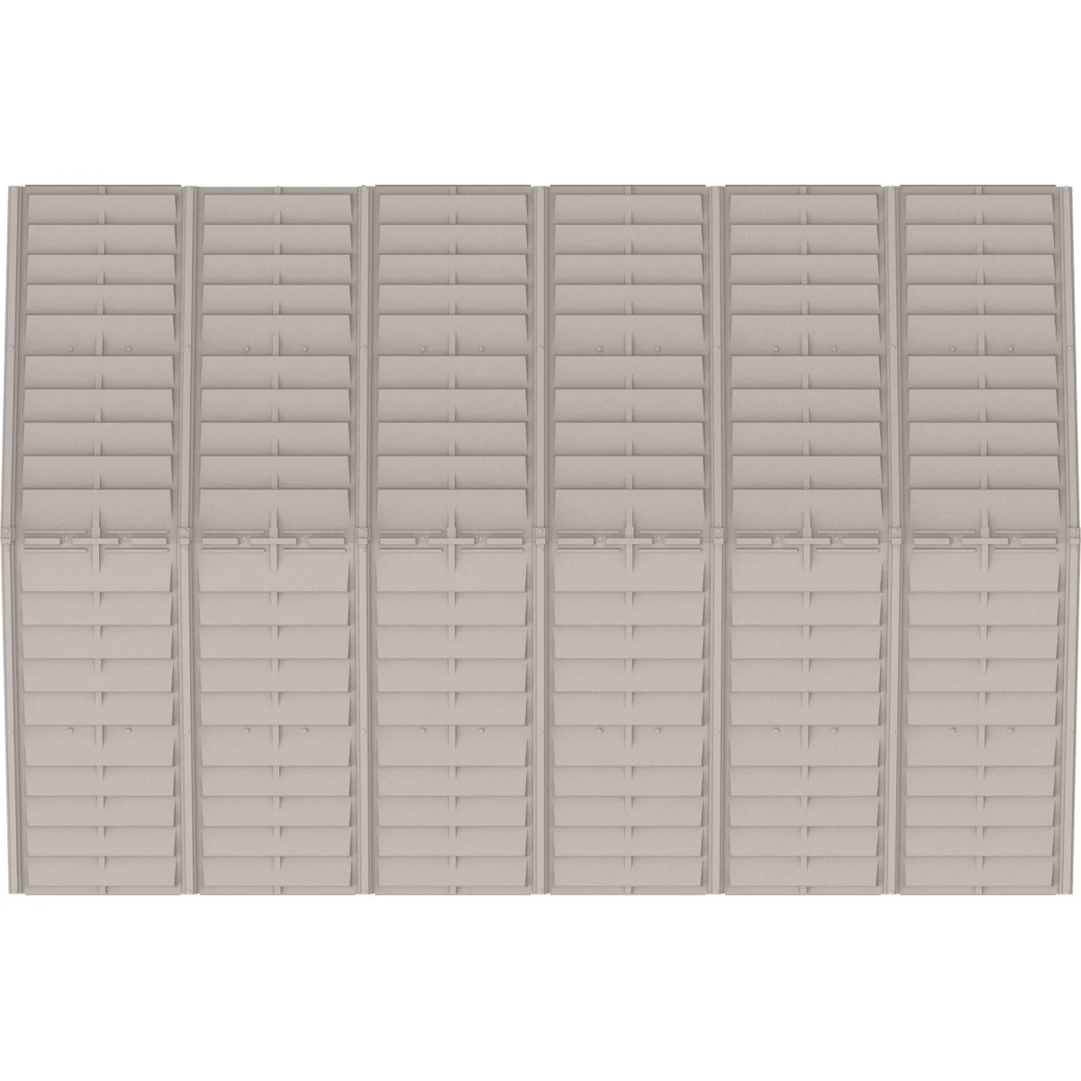 DuraMax | Woodbridge 10 ft 6 in Wide Vinyl Plastic Standalone Garage or Storage Building With Foundation Kit - Image 5