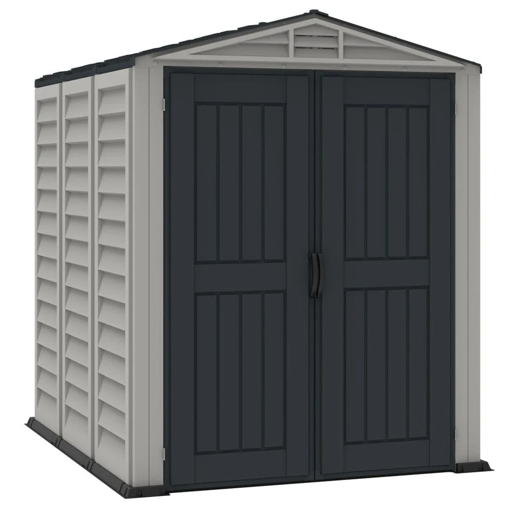 DuraMax | YardMate Plus 5x8x6.5 ft Vinyl Plastic Storage Shed with Floor - Image 2