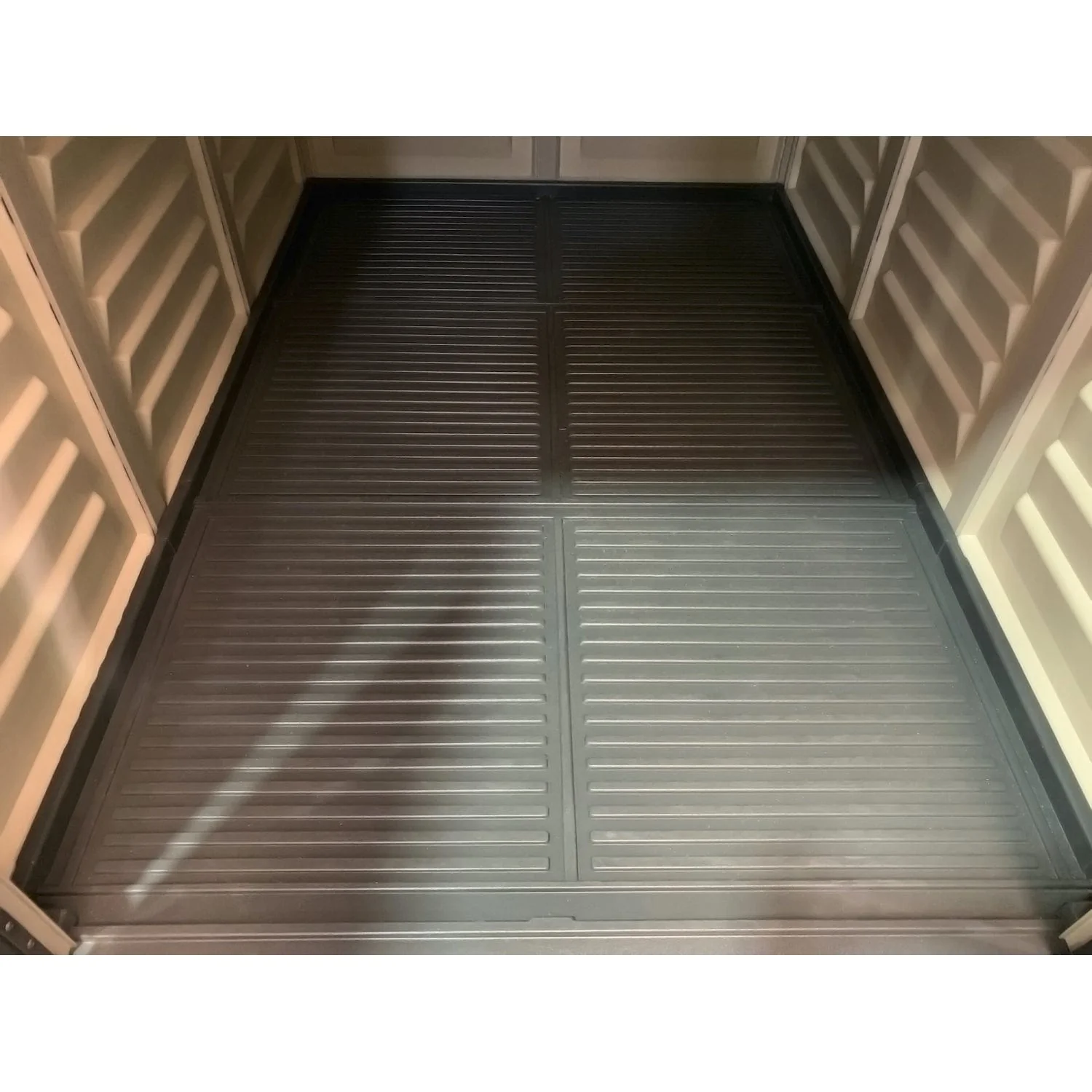 DuraMax | YardMate Plus 5x8x6.5 ft Vinyl Plastic Storage Shed with Floor - Image 7