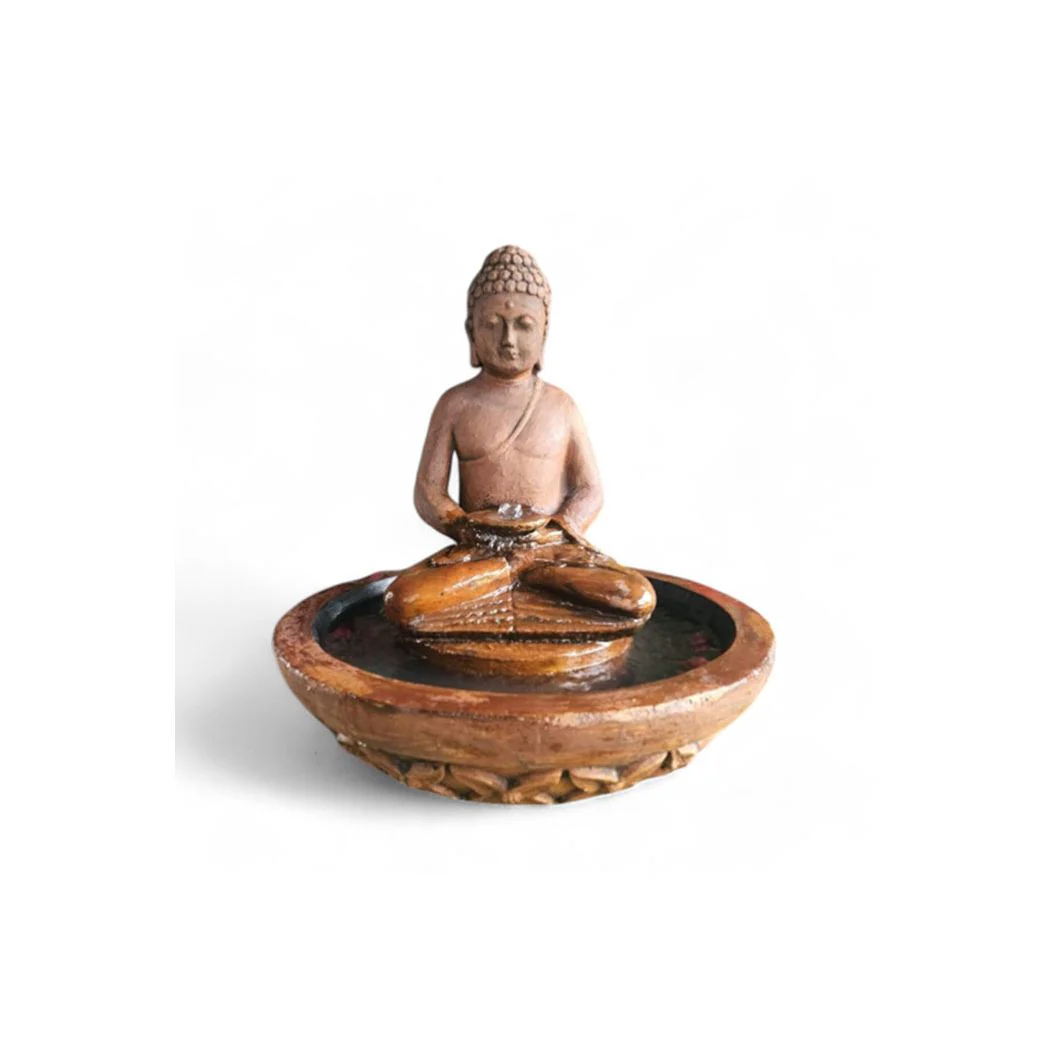Exaco | Buddha Bowl Fountain – Peaceful Outdoor Water Feature for Gardens and Patios