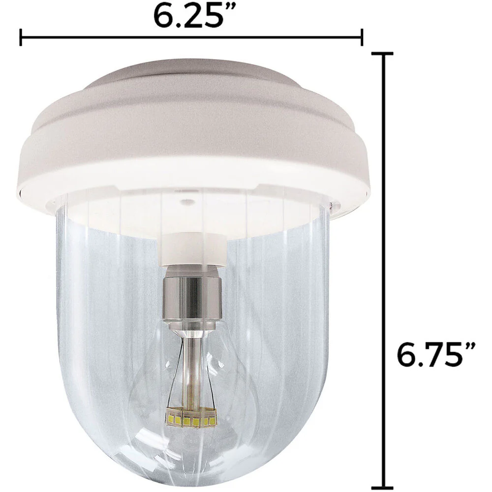 Gama Sonic | Solar-Powered Light My Shed IV LED 7 inch Greenhouse and Shed Light - Image 3