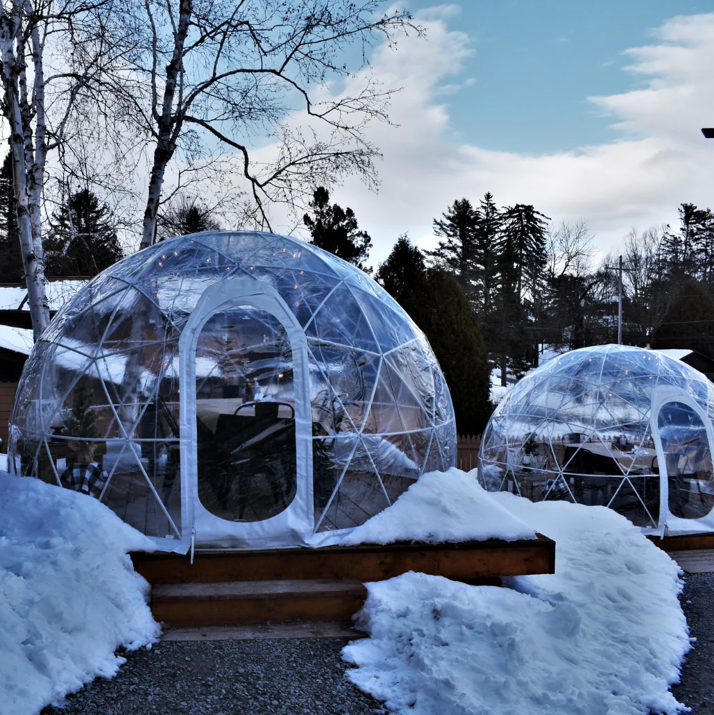Garden Igloo | Dome, PVC, 11'9"W, 7'2"H - Outdoor Dining, Play Area for Children, Stylish Conservatory, Greenhouse, Gazebo - Image 17