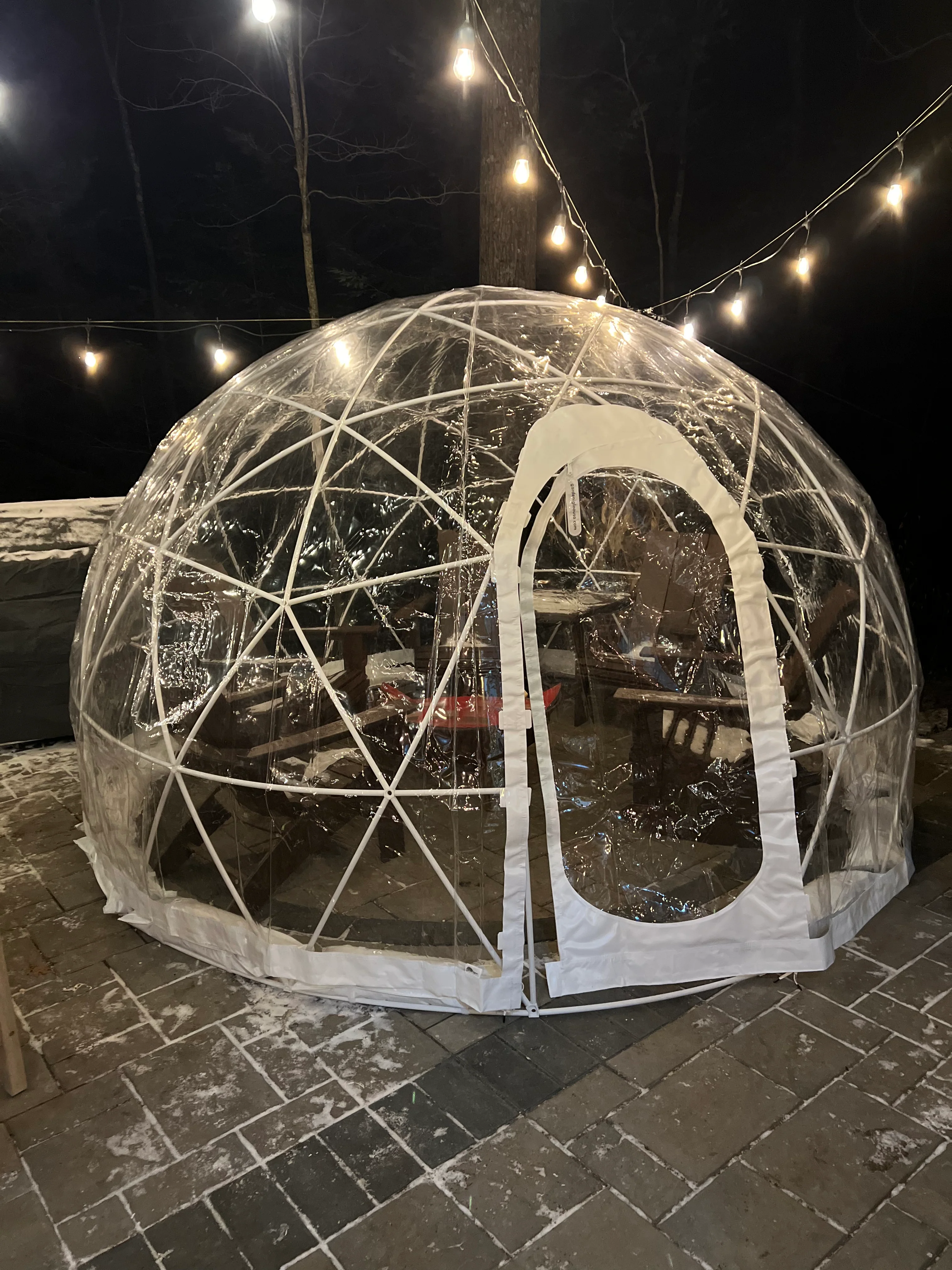 Garden Igloo | Dome, PVC, 11'9"W, 7'2"H - Outdoor Dining, Play Area for Children, Stylish Conservatory, Greenhouse, Gazebo - Image 23