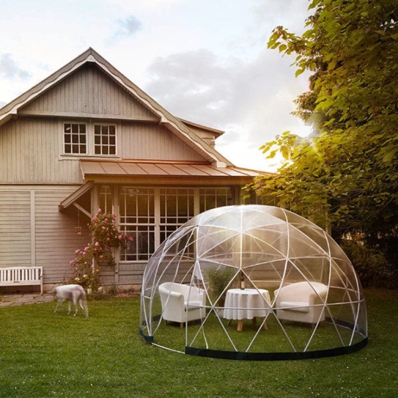 Garden Igloo | Dome, PVC, 11'9"W, 7'2"H - Outdoor Dining, Play Area for Children, Stylish Conservatory, Greenhouse, Gazebo - Image 8