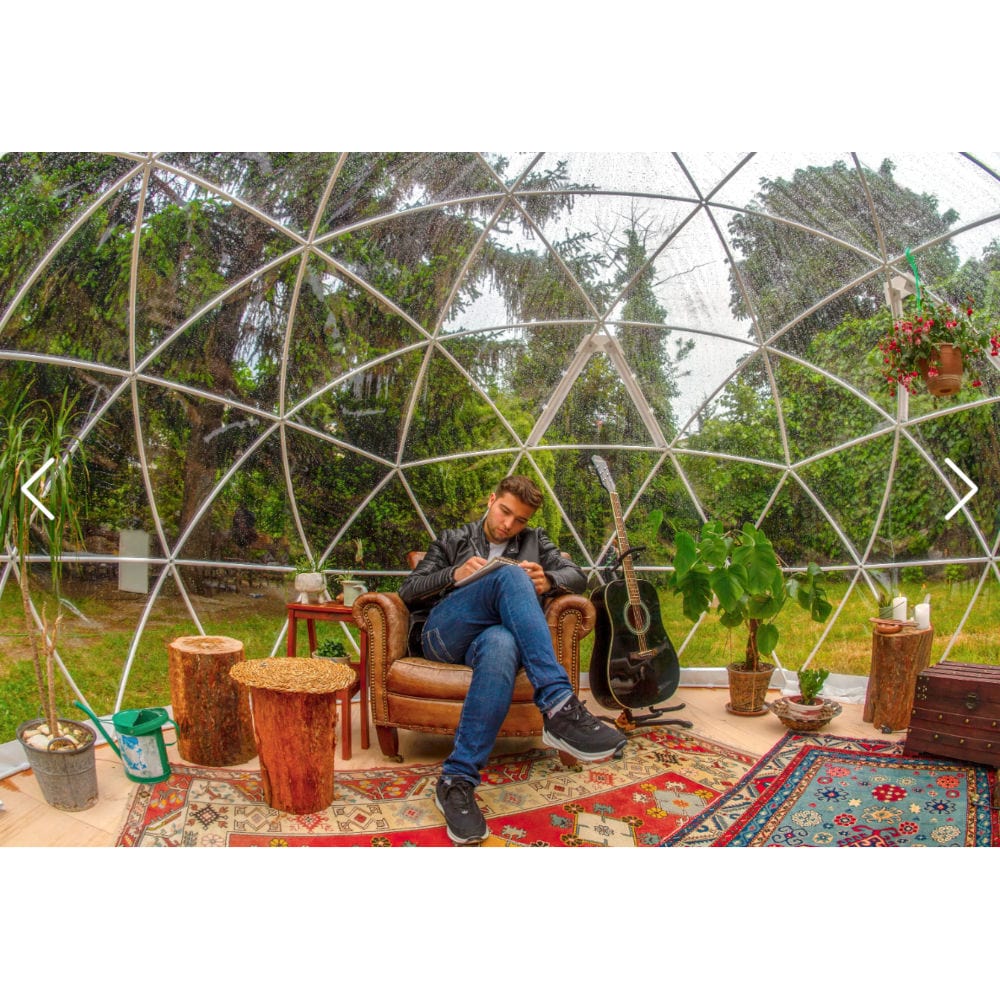 Garden Igloo | Dome, PVC, 11'9"W, 7'2"H - Outdoor Dining, Play Area for Children, Stylish Conservatory, Greenhouse, Gazebo - Image 4