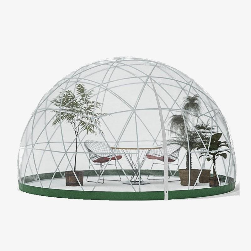 Garden Igloo | Dome, Aluminum, 11'9"W, 7'2"H - Outdoor Dining, Play Area for Children, Stylish Conservatory, Greenhouse, Gazebo - Image 12