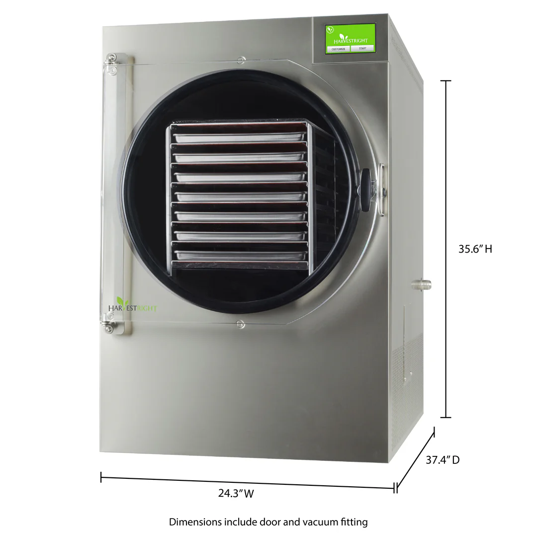 Harvest Right | Home Pro Freeze Dryer Extra Large (7 Trays) with Vacuum Pump and Mylar Starter Kit - Image 4