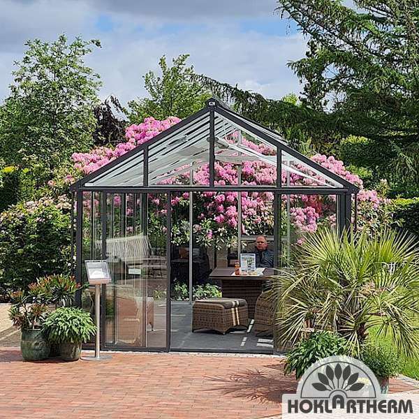 Hoklartherm | 11.5 ft wide 10.5 ft tall Livingten Double-Pane Insulated Glass Greenhouse Kit With 22mm ISO Safety Glass Glazing, three sizes - Image 18