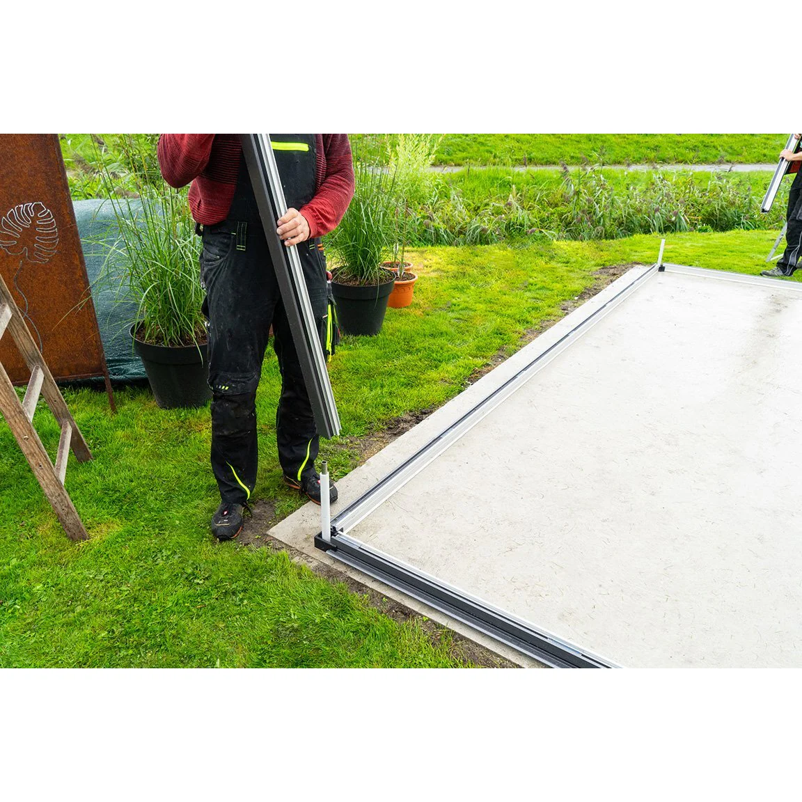 Hoklartherm | 11.5 ft wide 10.5 ft tall Livingten Double-Pane Insulated Glass Greenhouse Kit With 22mm ISO Safety Glass Glazing, three sizes - Image 7