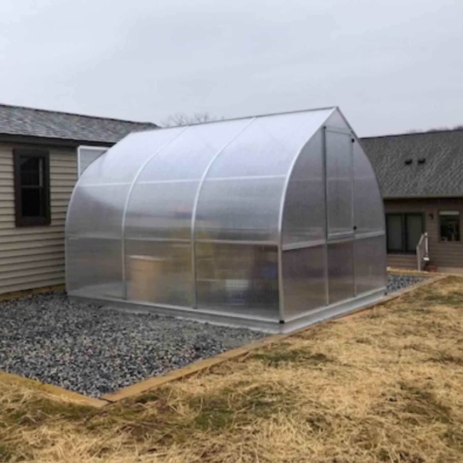 Hoklartherm | 7ft 8in x 10ft 6in x 7ft 1in Riga 3S Hobby Greenhouse Kit With 8mm Twin-wall Polycarbonate Glazing - Image 6