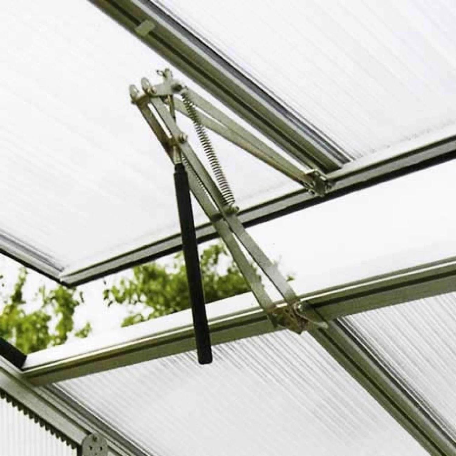 Hoklartherm | 7ft 8in x 7ft x 7ft 1in Riga 2S Hobby Greenhouse Kit With 8mm Twin-wall Polycarbonate Glazing - Image 4