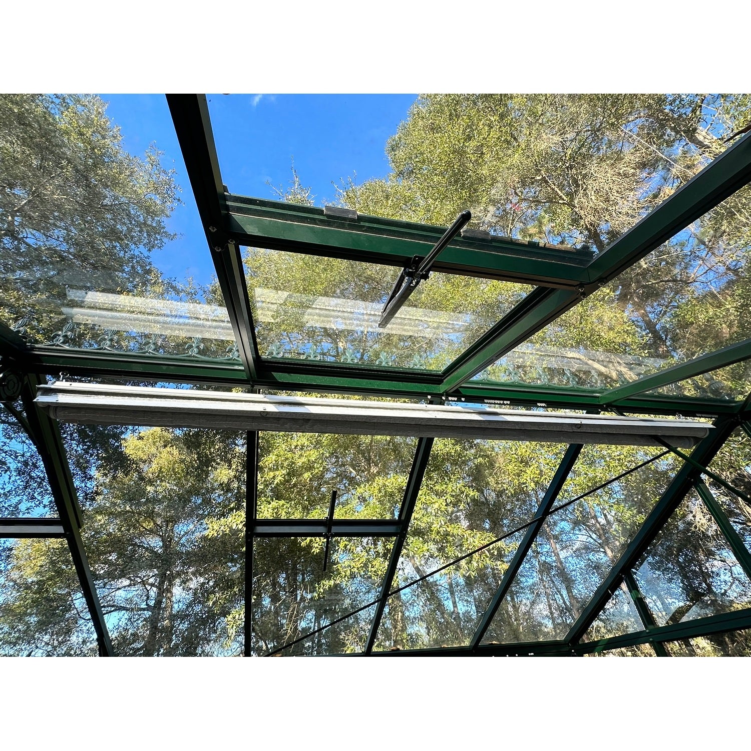 Hoklartherm | Retractable Roller Shade Cloth Curtains for Greenhouses 8ft long in 6 widths, White Aluminized - Image 14