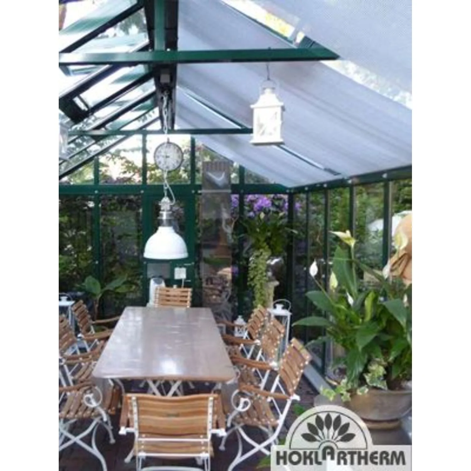 Hoklartherm | Retractable Roller Shade Cloth Curtains for Greenhouses 8ft long in 6 widths, White Aluminized - Image 7