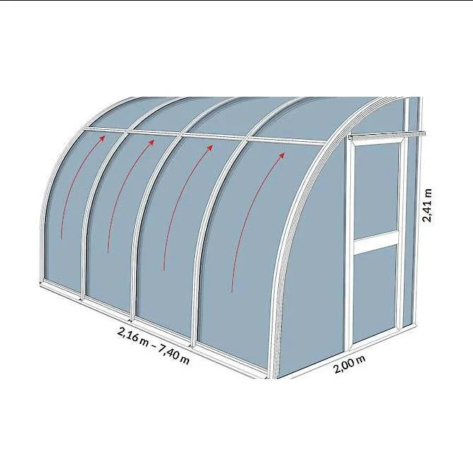 Hoklartherm | Solarveranda Berlin Greenhouse / Sunroom - Image 14