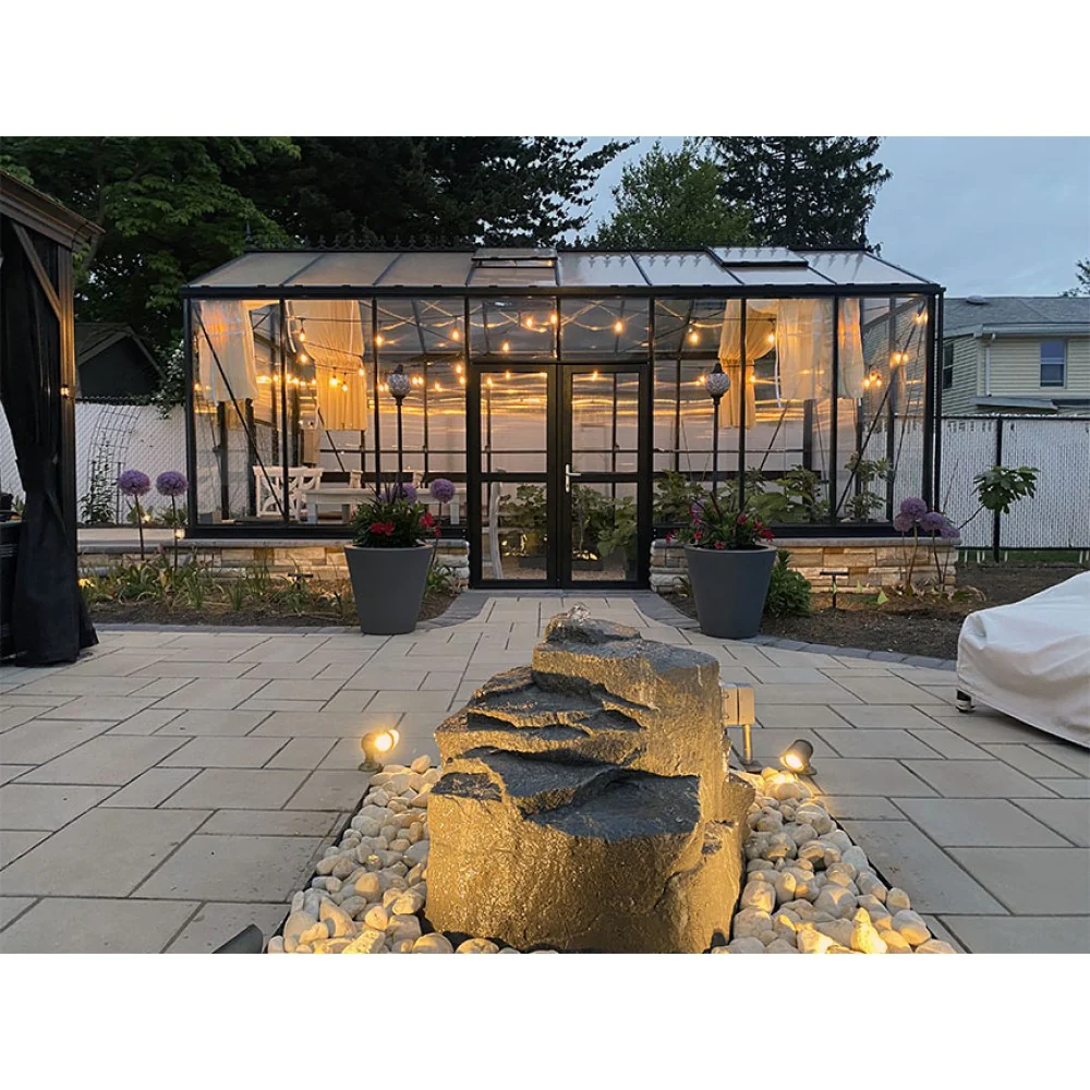 Janssens | 10x20x9 ft Royal Victorian VI 36 Medium Glass Greenhouse Kit With 4mm Tempered Glass Glazing - Image 15