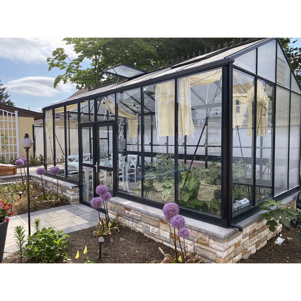 Janssens | 10x20x9 ft Royal Victorian VI 36 Medium Glass Greenhouse Kit With 4mm Tempered Glass Glazing - Image 17