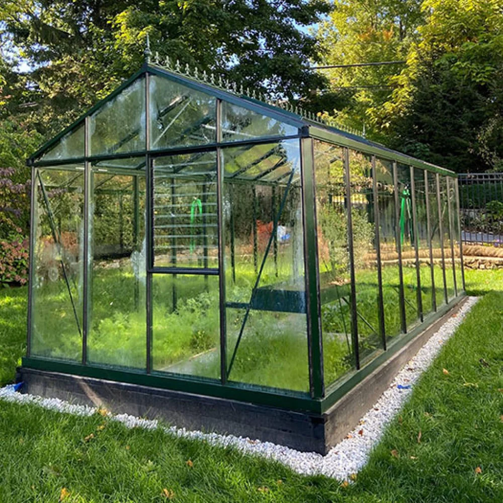 Janssens | 10x20x9 ft Royal Victorian VI 36 Medium Glass Greenhouse Kit With 4mm Tempered Glass Glazing - Image 8