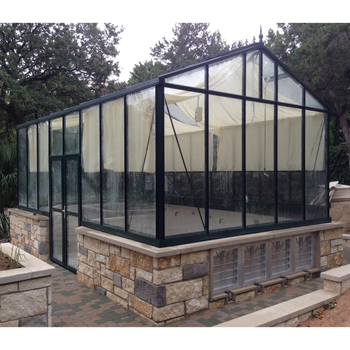 Janssens | 12.5x20x9 ft Royal Victorian VI 46 Large Glass Greenhouse Kit With 4mm Tempered Glass Glazing - Image 7